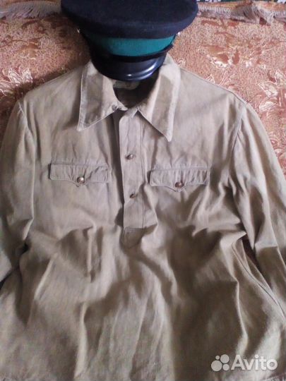 Гимнастерка + фуражка вохр