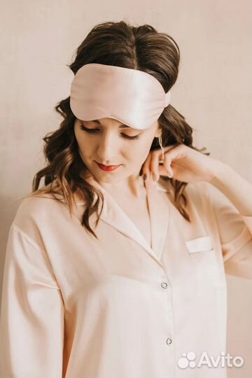 Маска для сна из натурального шёлка