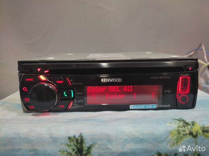 Магнитола kenwood kdc bt51u