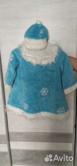 Новогодний костюм снегурочки для девочки