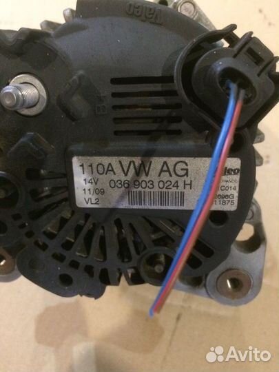 Генератор поло 5 Шкода Фабия 2 1.4