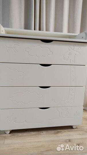 Комод с пеленальным столиком