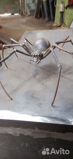 Паук. Муха для декора