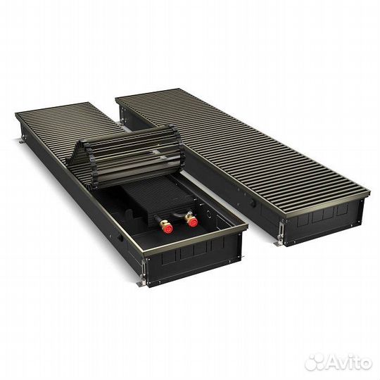 Внутрипольный конвектор с естественной конвекцией