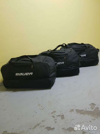 Хоккейный баул на колёсах новый детский