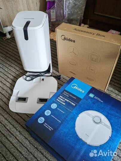 Робот пылесос midea s8+ со станцией самоочистки
