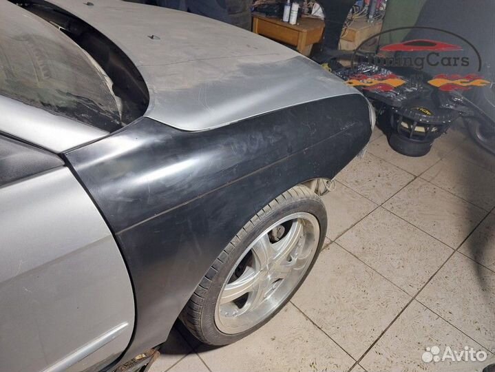 Крылья передние киа Спектра - пластиковые 2004-201