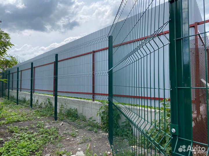 3D забор сетка 2.03*2.5м пруток 3.2мм