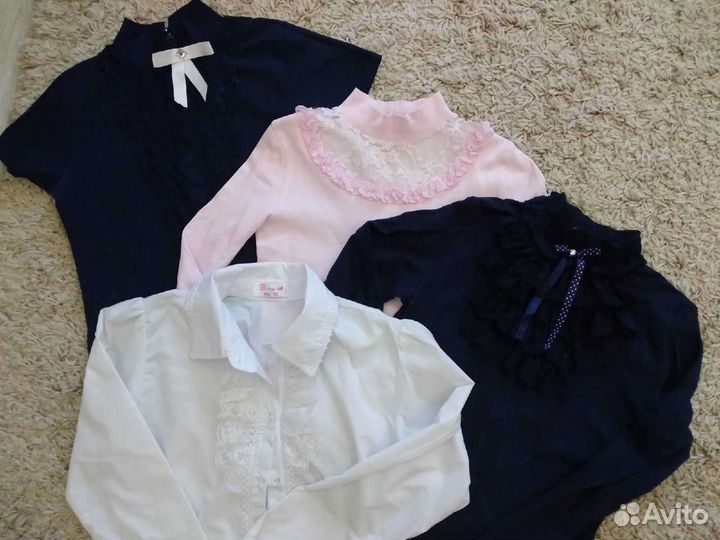 Блузки и юбки для школы