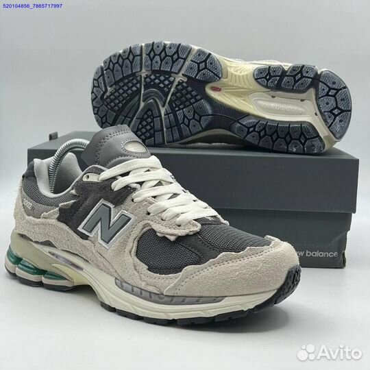 Кроссовки New Balance 2002R Grey (Арт.72388)