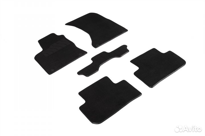 Ворсовые коврики для Porsche Macan I R 2018-н.в