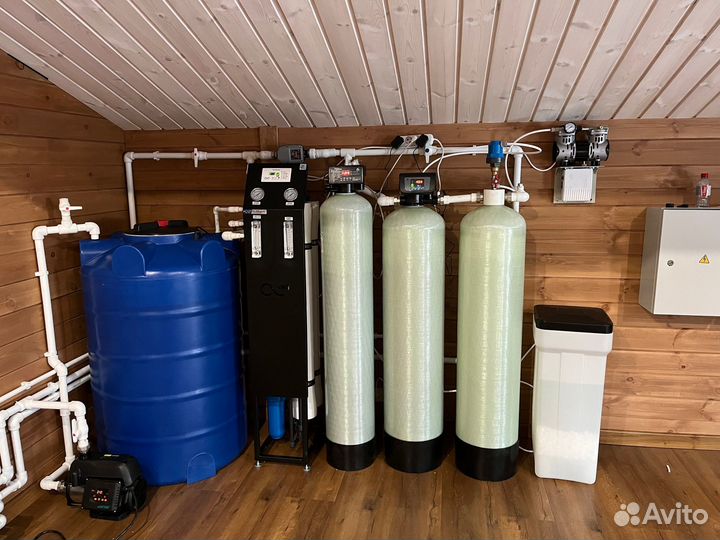 Сервис, перезасыпка, обслуживание систем очистки