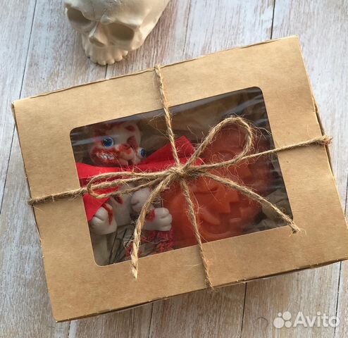 Подарочный набор из мыла на Хеллоуин