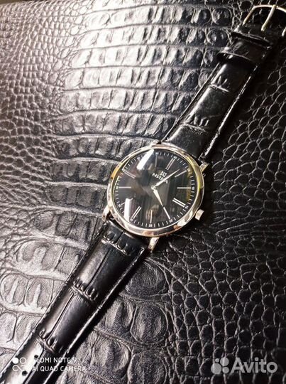 Серебряные часы Ника Slimline 925