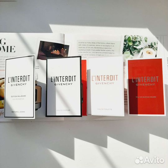 Пробники парфюма семплы