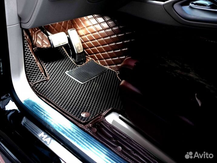 Автоковрики для Mercedes-Benz GLS-Maybach 2021г
