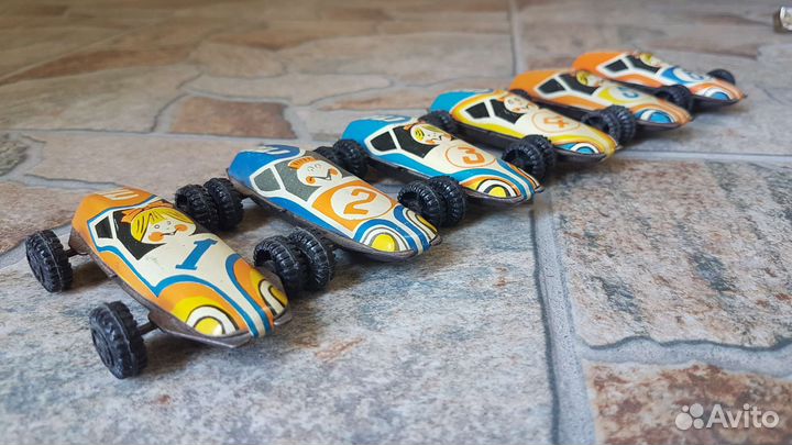 Жестяные машинки СССР