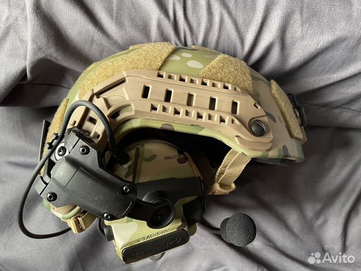Шлем FMA + активки TAC-SKI comtac 3