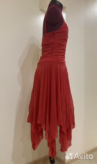 Платье красное размер 42-44-46-48