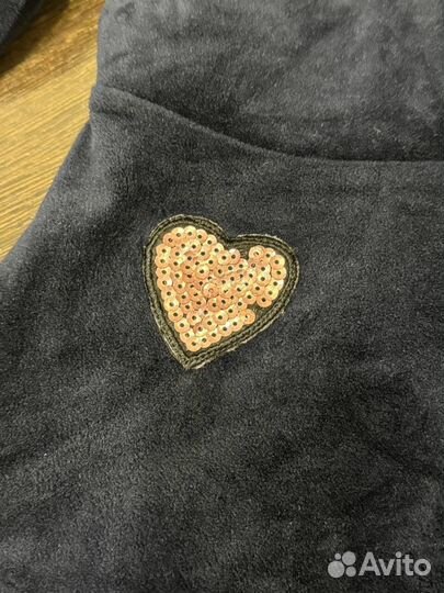 Бархатное платье для девочки 92