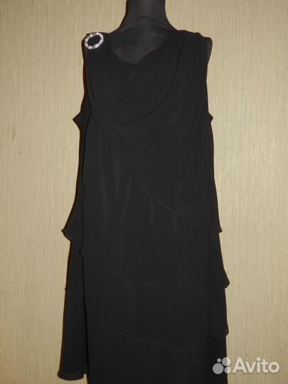 Платье шифон р.50-54 C&A Германия