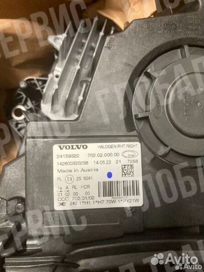 Фара правая FM4FH4 volvo 22239217