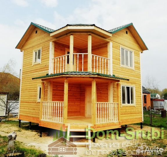 Карабаново-Хорошая надёжная Баня из бруса Б-22 6х6