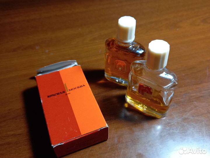 Духи Красная Москва СССР миниатюра 17 мл