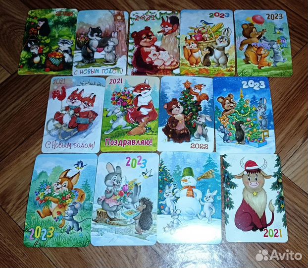 Календарики - мультики