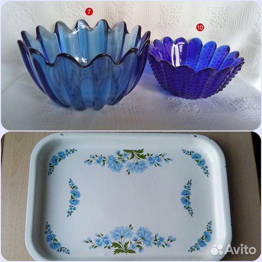 Хрусталь, сервиз, подстаканники и другое из СССР