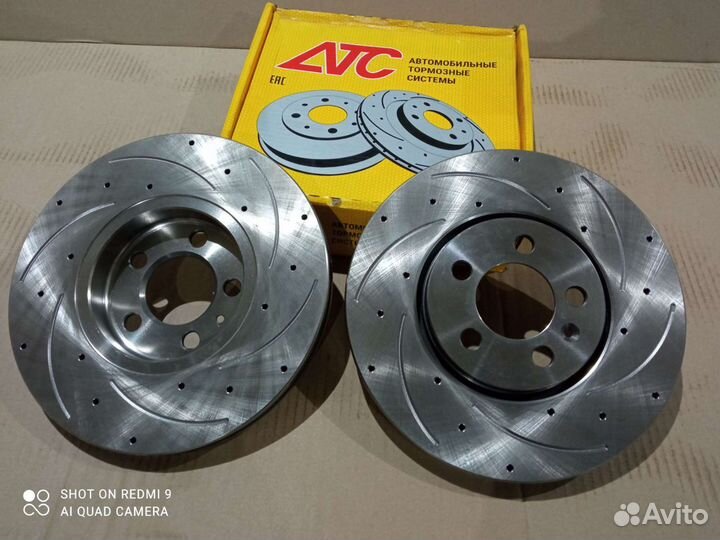 Тормозные диски volkswagen polo sport ZC d-288mm