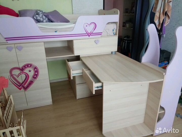 Кровать-чердак