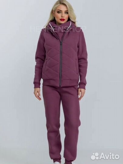 Костюм тройка женский теплый