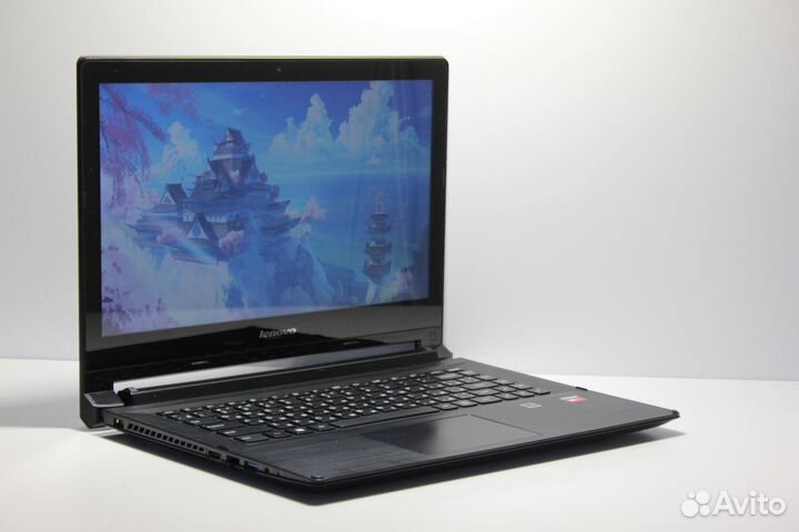 Сенсорный Lenovo Flex 4 ядра амd А6-6310 нdd 500