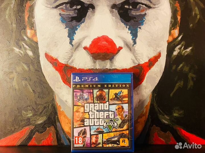 Диск GTA 5 для PS4 PS5