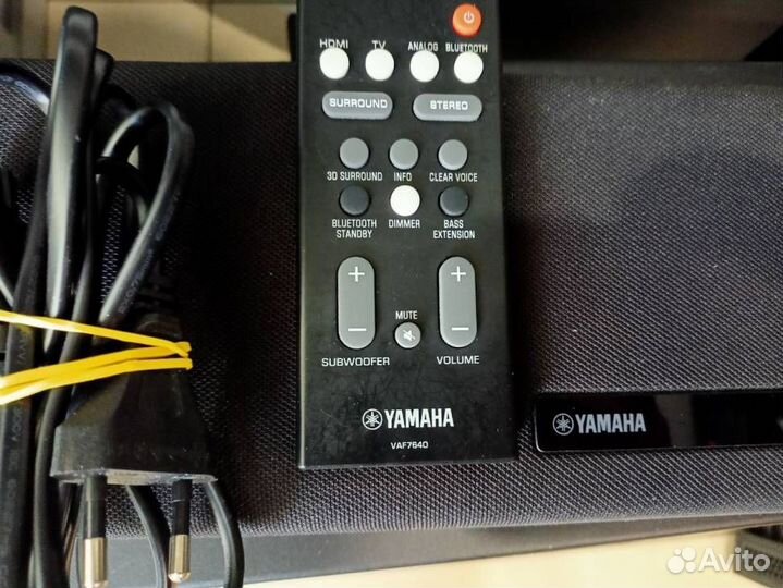 Саундбар Yamaha Yas-108 Пульт В Комплекте