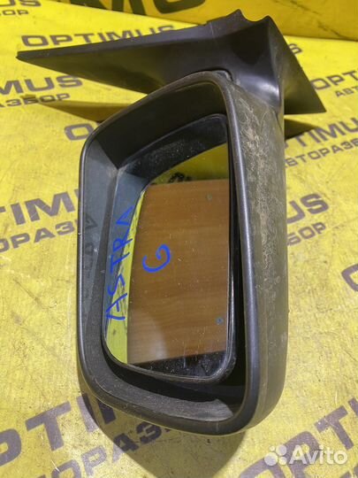 Левое зеркало заднего вида Opel Astra G