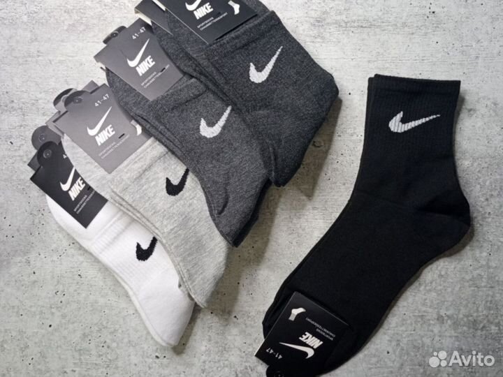 Высокие носки nike adidas