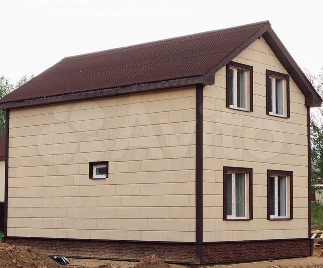 Дом 93,5 м² на участке 5 сот.