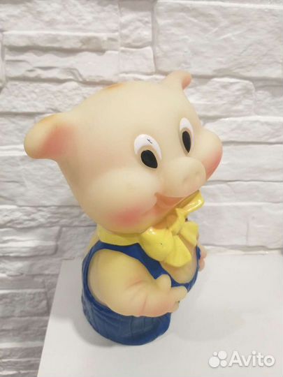 Игрушка СССР хрюшка