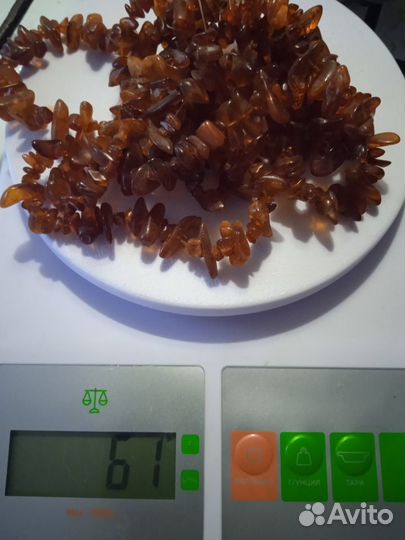 Янтарные бусы СССР