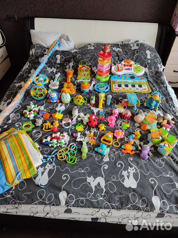 Большой пакет развивающих игрушек