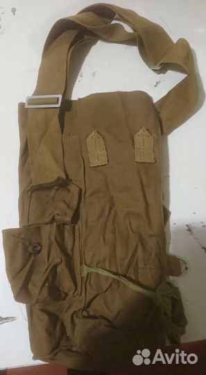 Сумка для противогаза, фляги