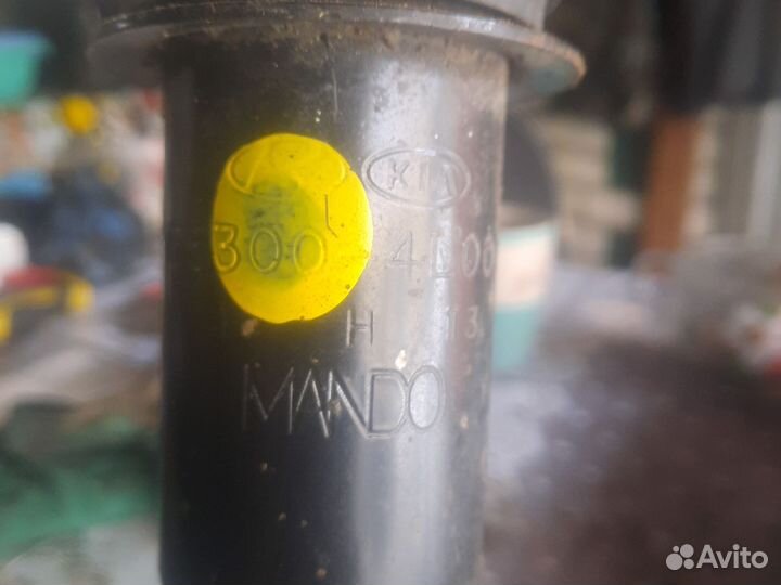 Амортизаторы задние solaris