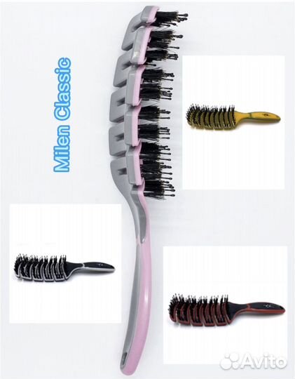 Расческа щетка для волос Milen Classic