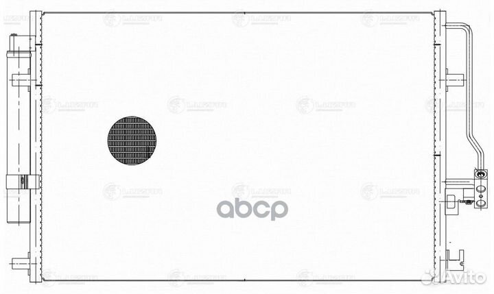 Конденсер Mb Sprinter 06/Vw Crafter M/T 06