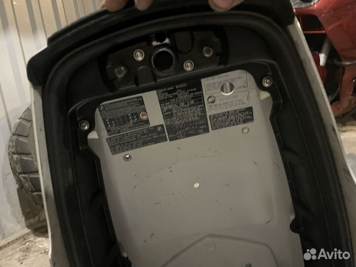 R1200RT задний кофр полный комплект полиция