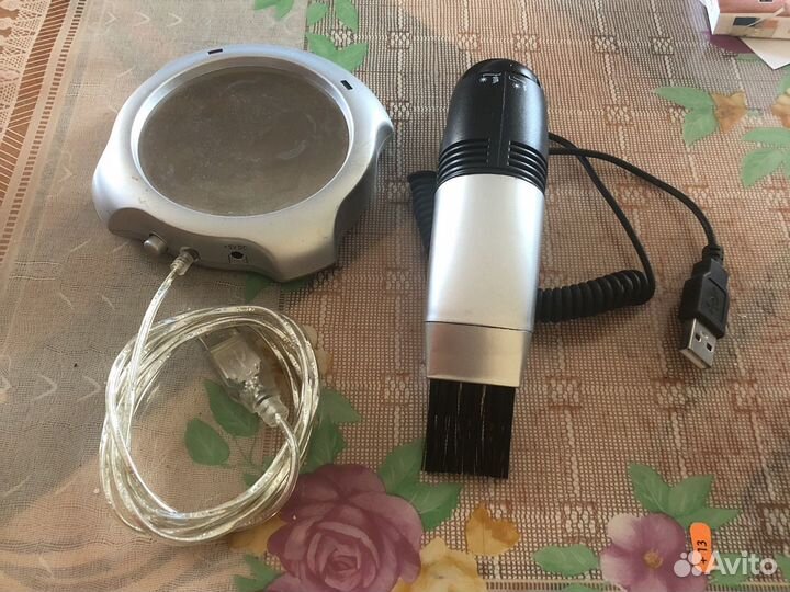 Подставка для подогрева кофе и пылесос