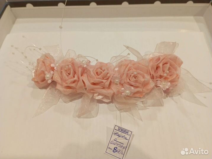 Венок на голову из цветов