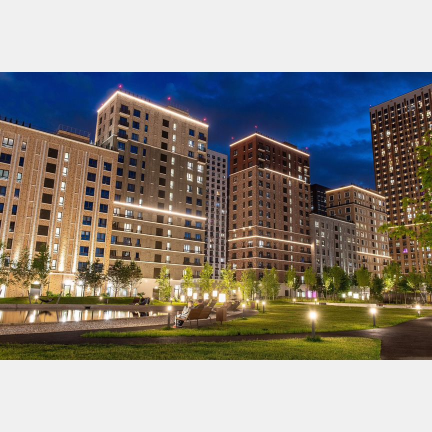 1-к. квартира, 49,7 м², 35/43 эт.